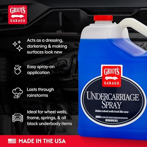 Undercarriage Spray for Car Cleaning and Detailing, 128 Fl Oz (Pack of 1)