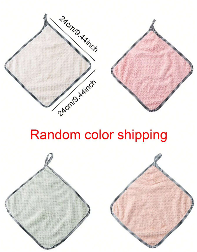 8 pcs Multi-Purpose Cleaning Cloths Strong Absorption for Home & Car