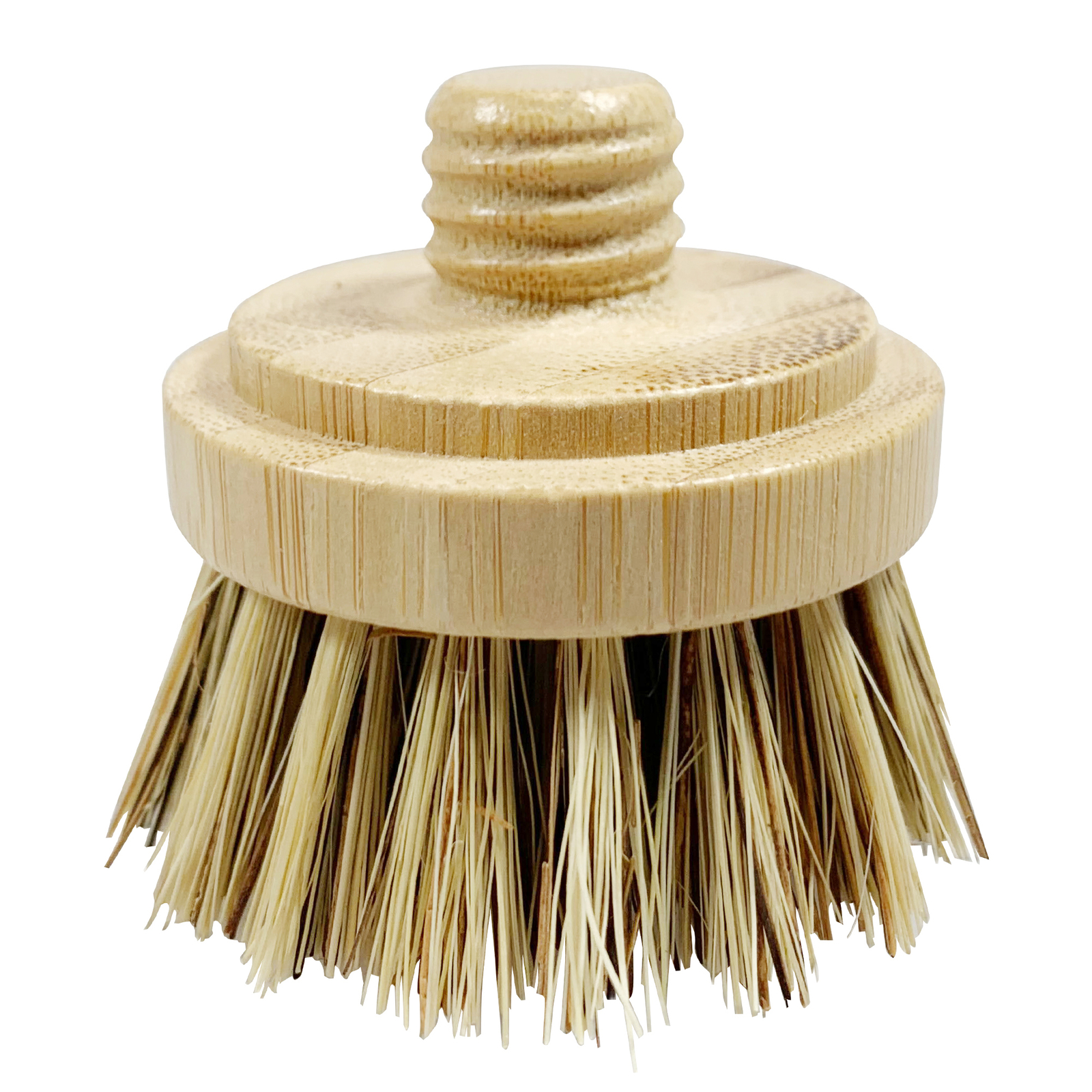 JuneLily Eco Friendly Natural Dish Brush Heads Sisal & Coconut for Dishwashing