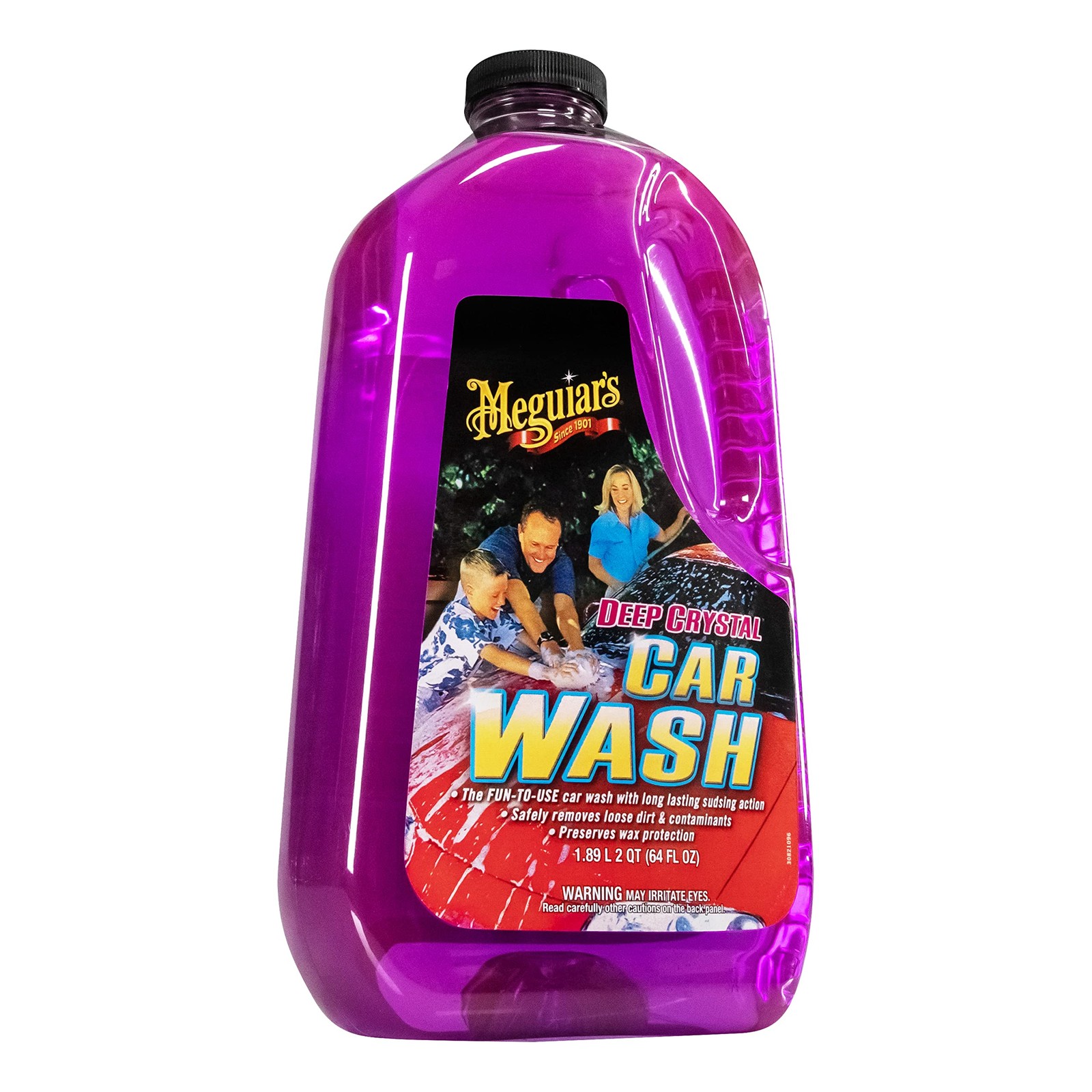 Meguiar’s Deep Crystal Car Wash – 64 Fl Oz (Pack of 1), Black