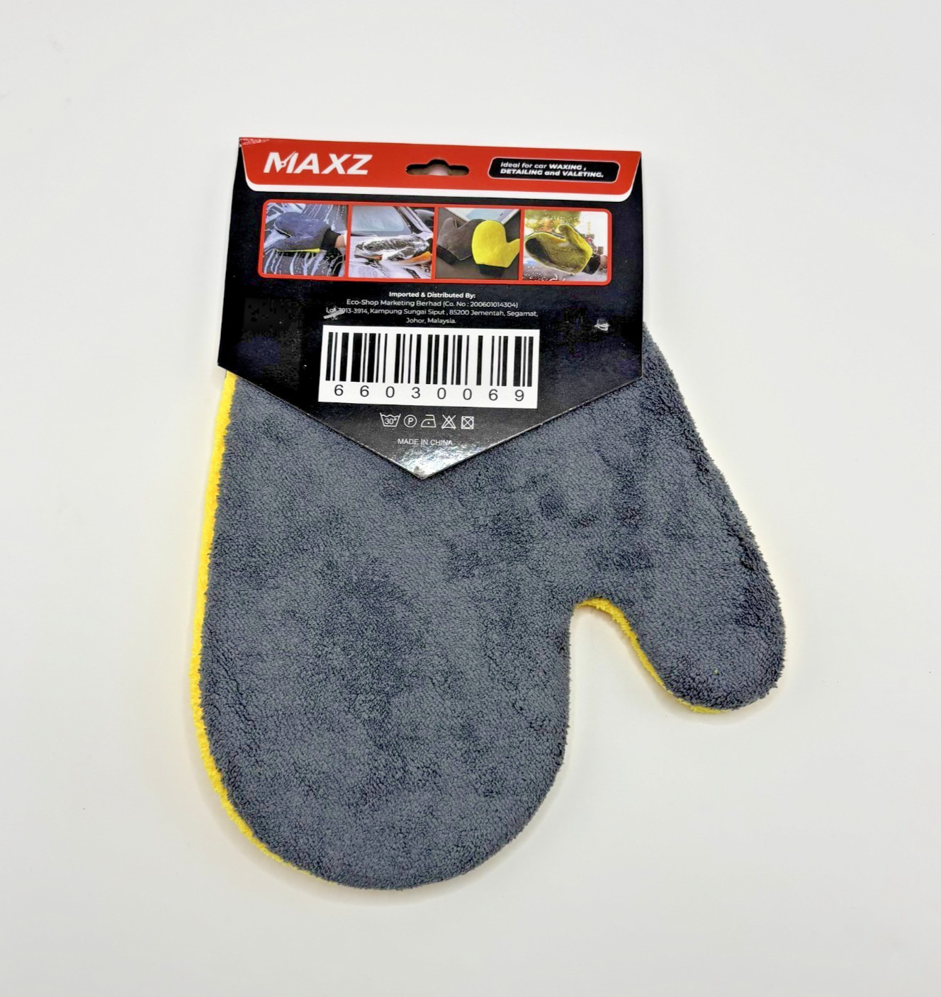 Car Care Microfiber Polish Cloth Mitt Quick Dry Detailing Glove