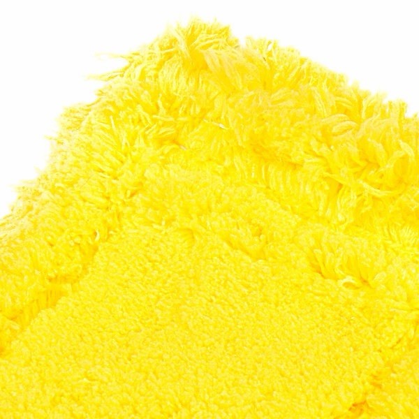 5 Pack – Unger SmartColor MM40Y MicroMop 15.0 16″ Yellow Wet / Dry Mop Pad