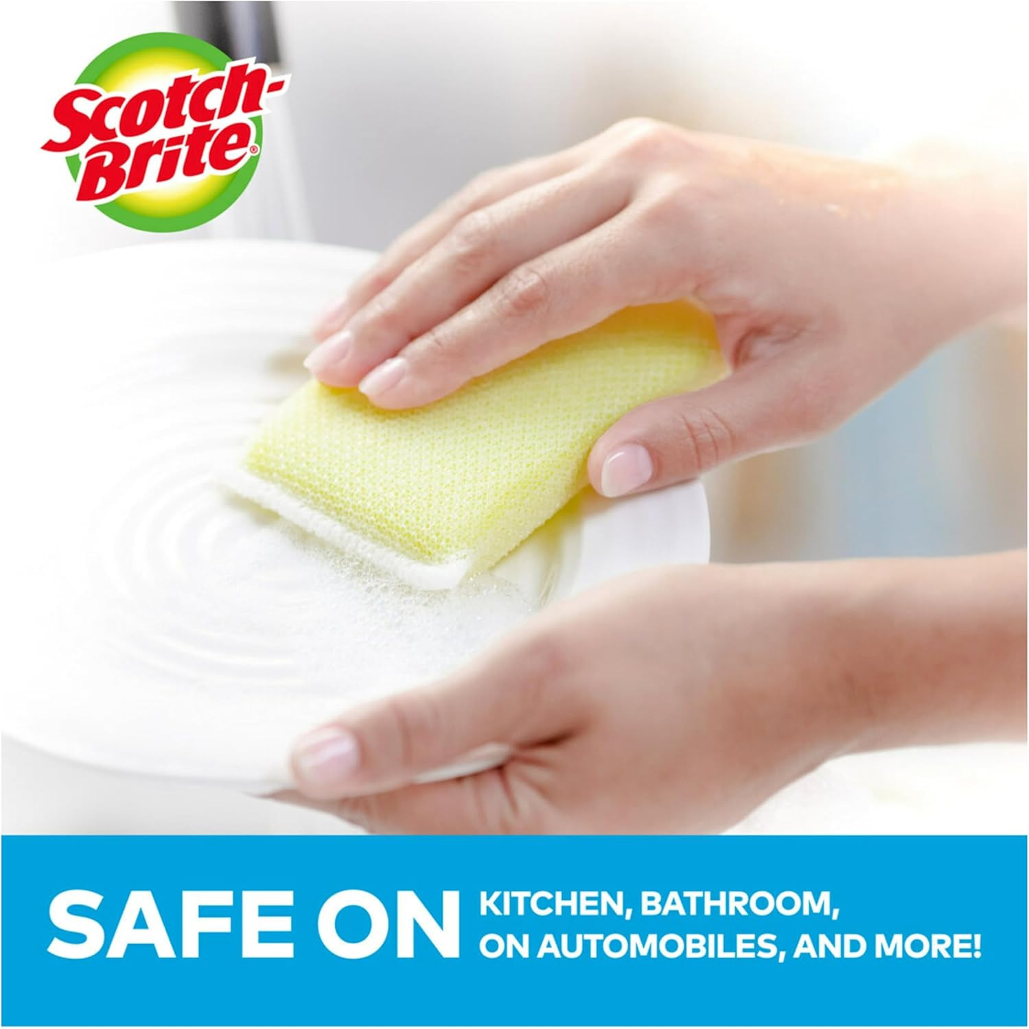 Dobie Pads: All-Purpose Non-Scrubbing Sponges Non-Stick Cookware, 12 Dobie Pads