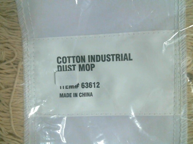 Mop Refill Cotton Industrial Dust Mop Head, 5.5″ x 36″, FREE SHIPPING