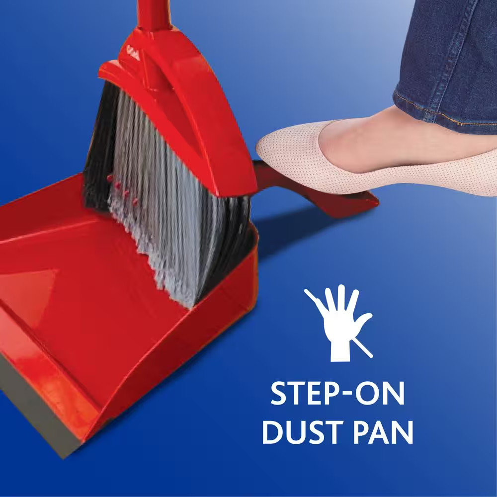 Power Corner Pet Pro Angle Broom with Step on Dust Pan (3-Pack) Free Shipping Ne