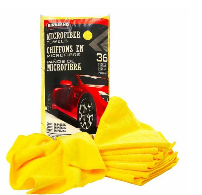 Ultra Microfiber Towels Auto Home 16in x 16in 36 Count Kirkland Signature
