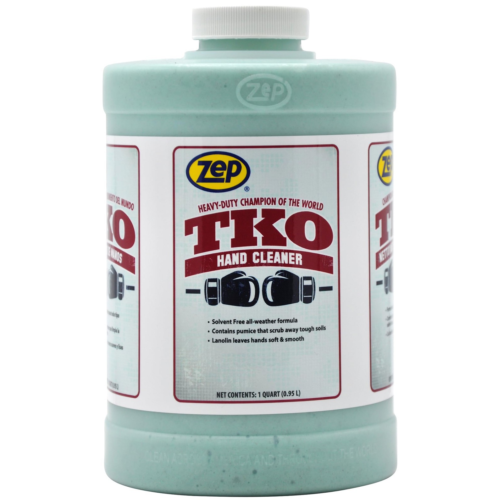 Zep TKO Hand Cleaner – 32 Oz (Pack of 1) – R54804 32 Fl 1), Blue