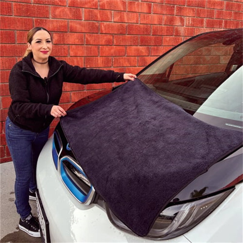 Large Jumbo Ultra Soft Dual-Faced Microfiber Drying Towel | Super Absorbent