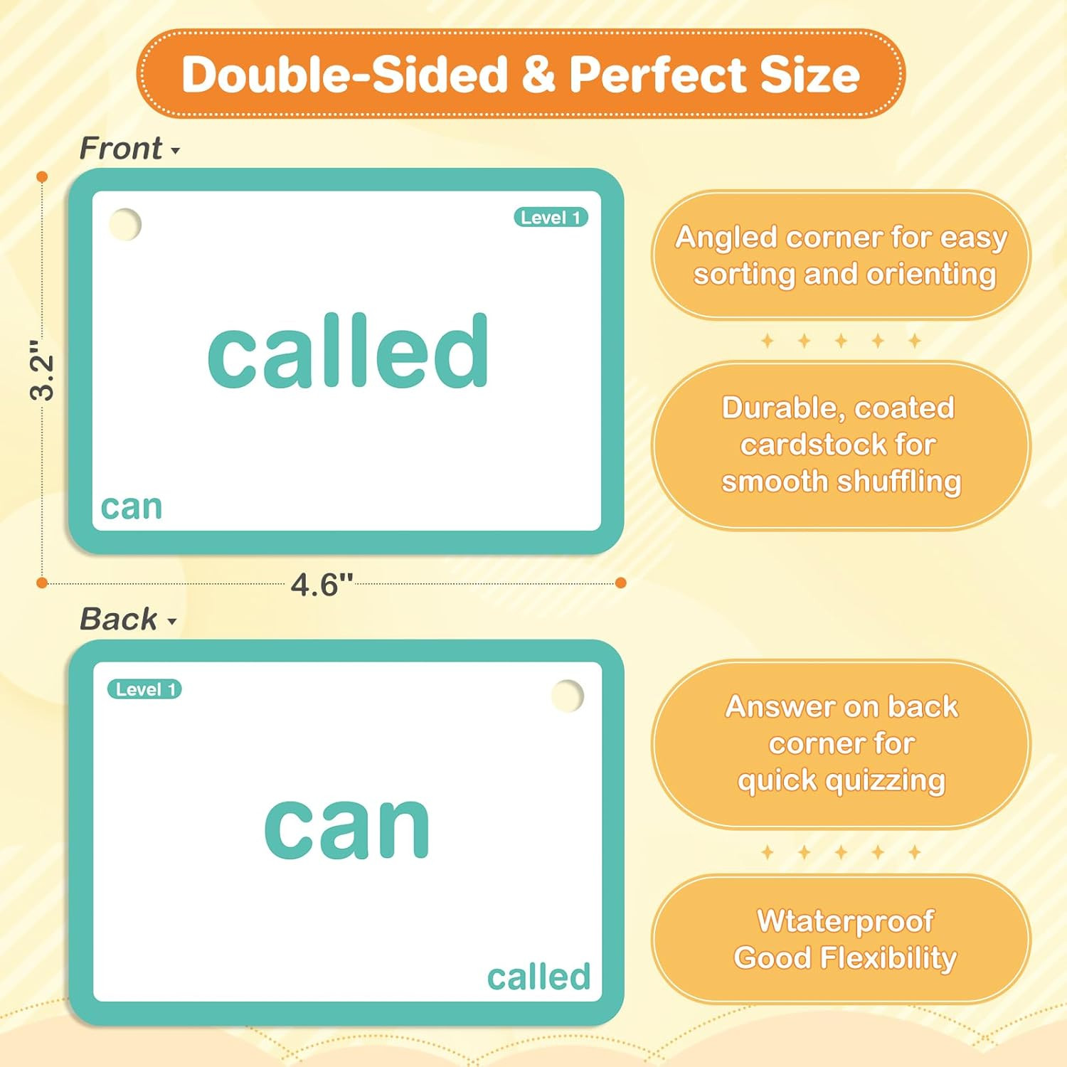 1012 Sight Words/Phonics Flash Cards, Dolch & Fry High Frequency Site Words, Lea