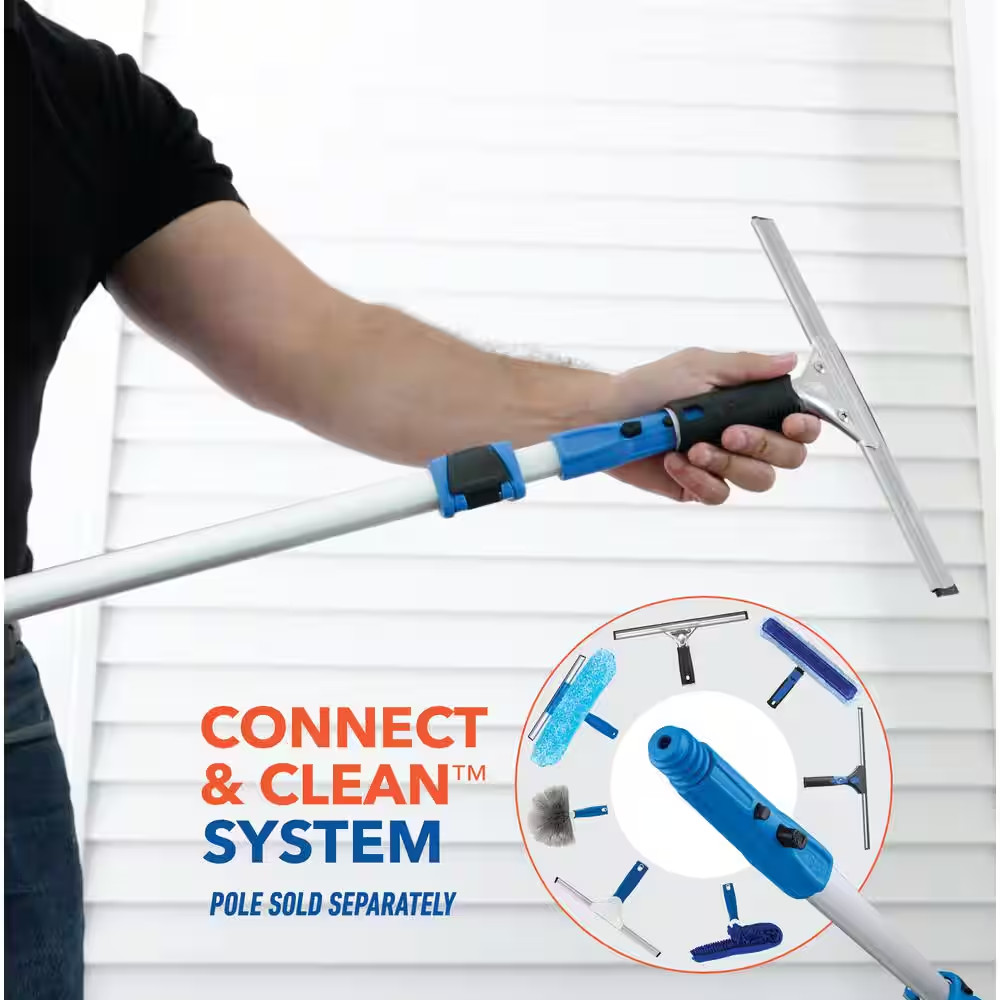 16 In. Performance Grip Squeegee with Bonus Rubber Blade