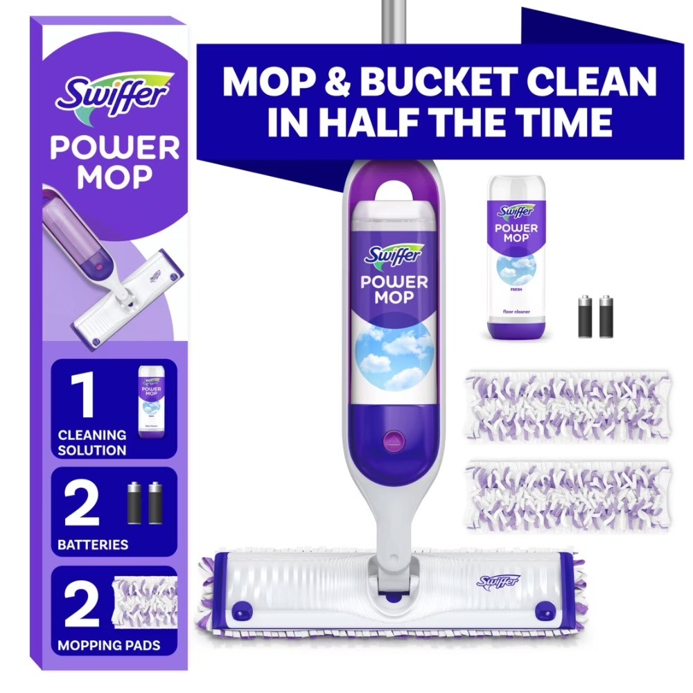 Power Mop, Floor Cleaner, Tile, Vinyl, Laminate,Wood,Floor Cleaner,Cleaning Set