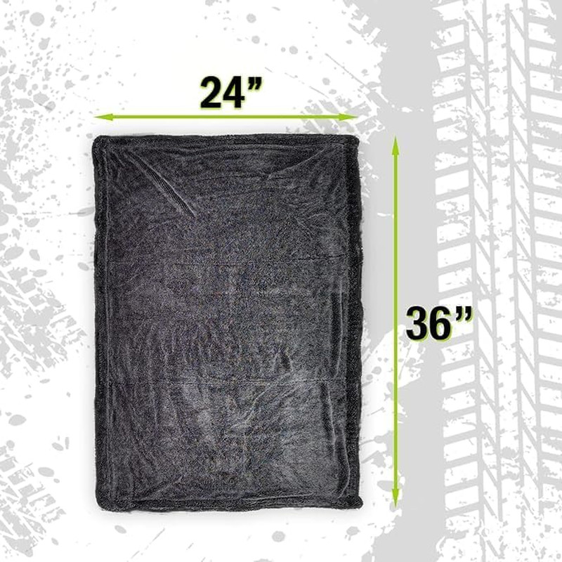 Mega Car Drying Towel – Holds up to 9 Lbs, No Streaks, Scratches, or Water Spots