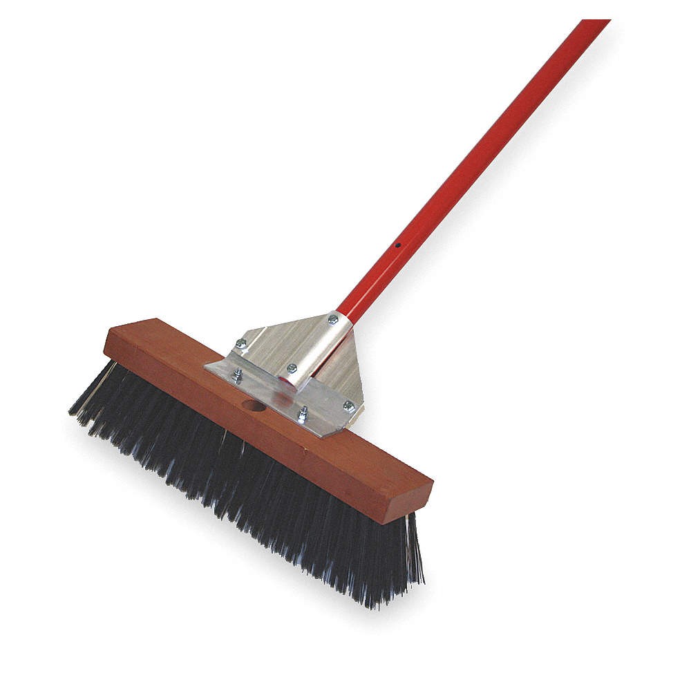 TOUGH GUY 3PCA7 Push Broom,60 in Handle L,16 in Face 3PCA7