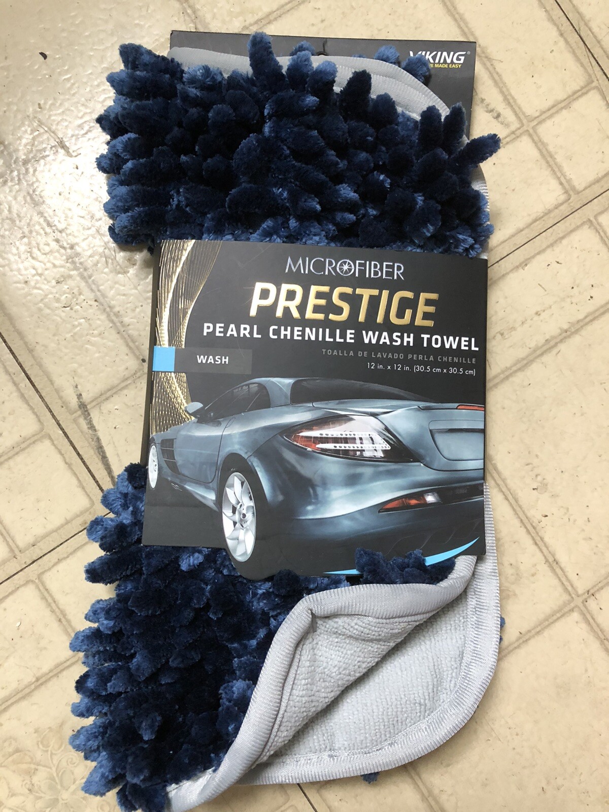 Viking Microfiber Prestige Pearl Chenille Car Wash Towel • Car Care Made Easy!