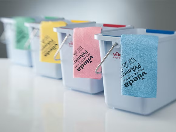 Vileda Professional | PVA Microfiber | Most Advanced Cleaning Cloth | 5 Pk