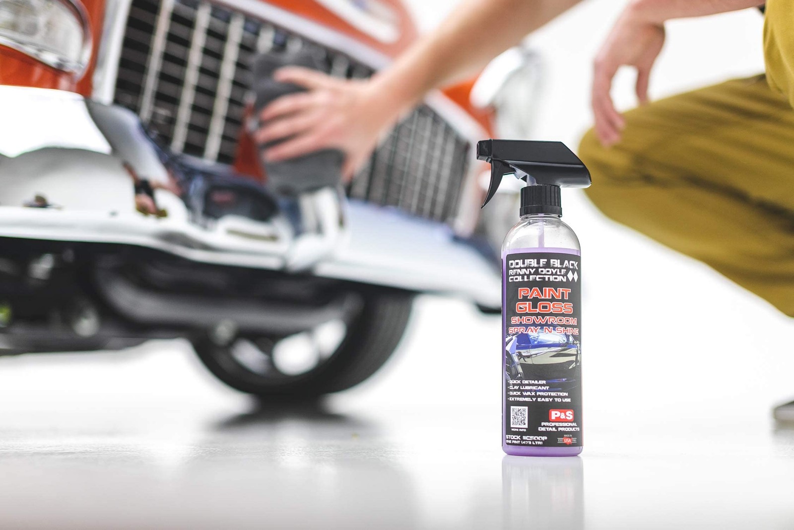 PS Professional Detail Paint Gloss Showroom Spray N Shine 128 Fl Oz Car Detailer