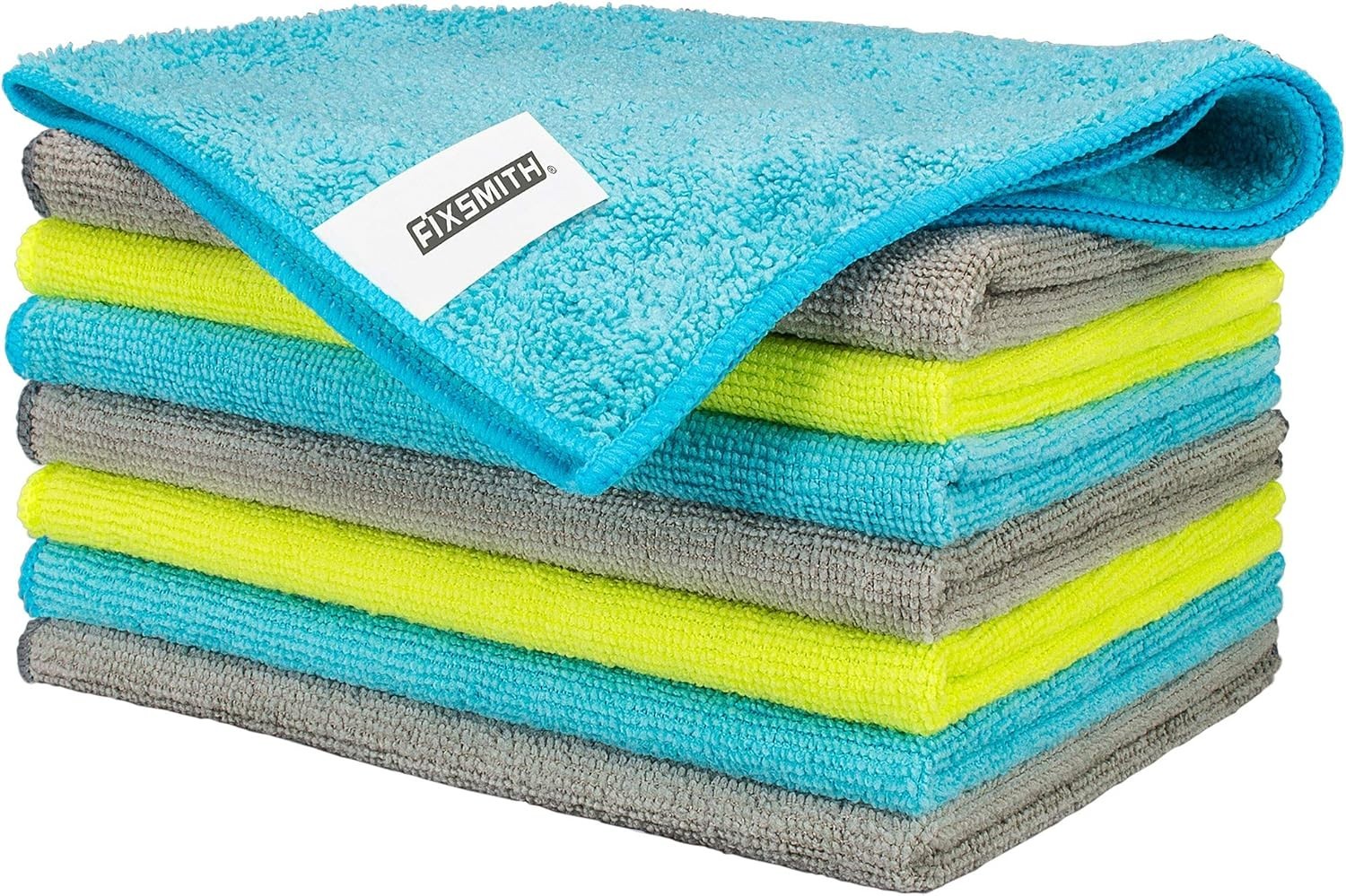 Microfiber Cleaning Cloth – Pack of 8 Size: 12 x 16 in Multi-Functional Cleaning