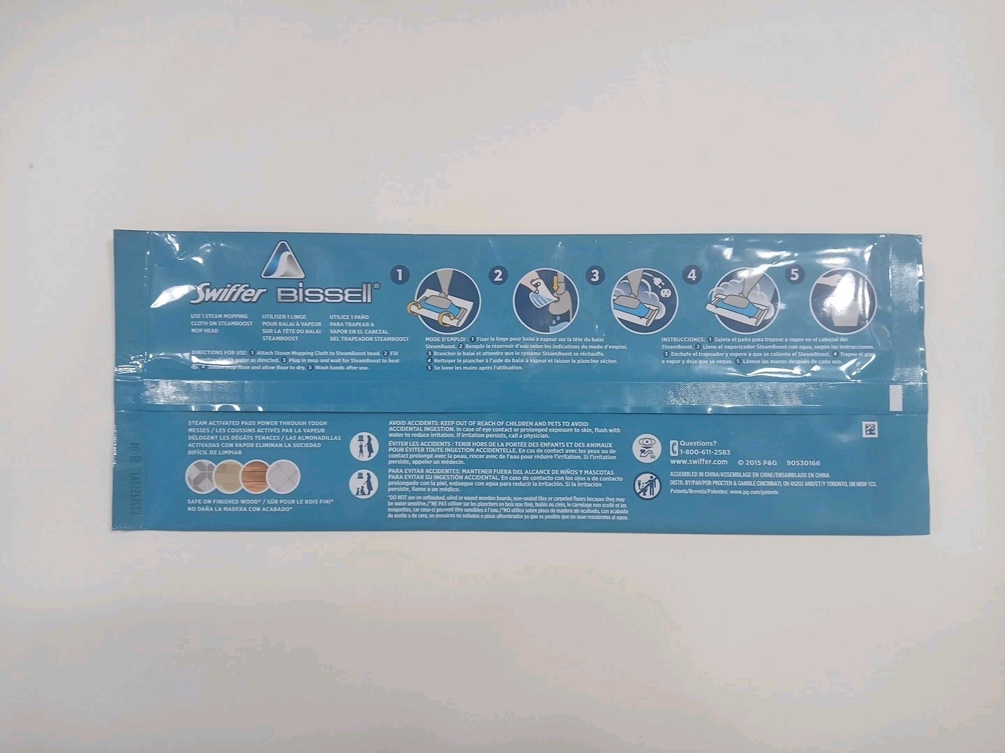 Swiffer BISSELL Steamboost cloth Pad Refill Open Window Fresh Scent NEW
