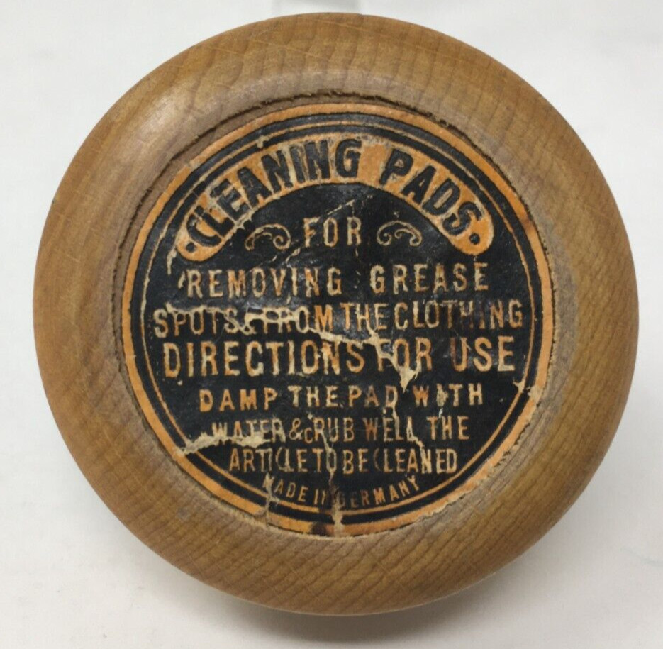 Vintage Cleaning Pad Accessory For Removing Grease Spots From Clothing Germany