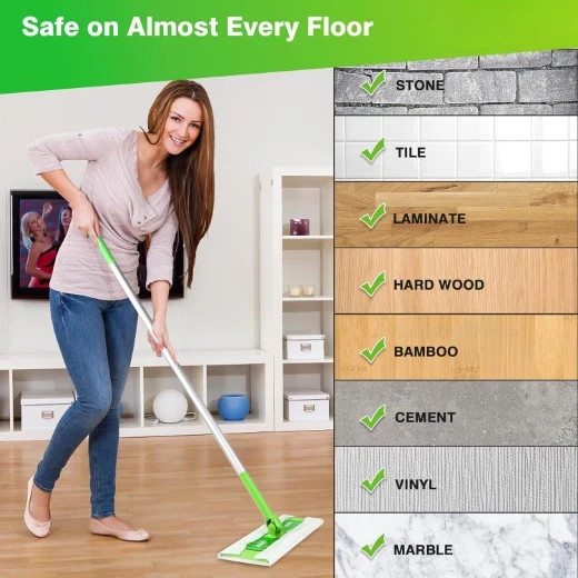 Dry Sweeping Cloths, 100 Count Mop Refill Compatible with Swiffer Sweeper – Disp