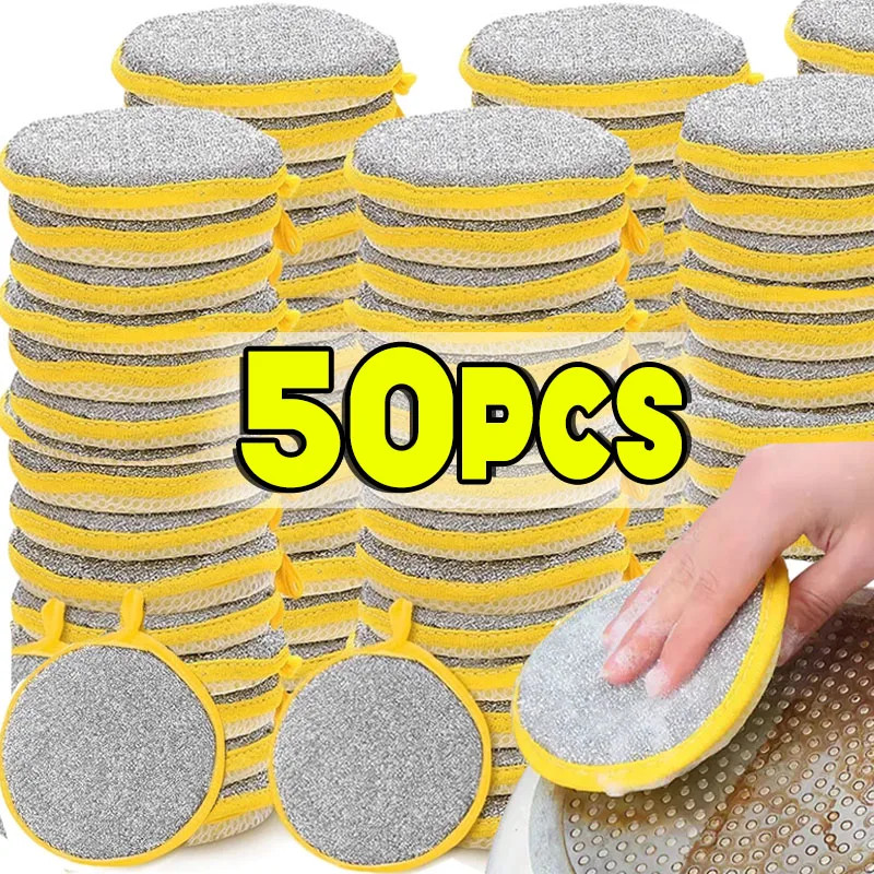 Double Side Dish Wash Sponges Dishwashing Sponge Dish Washing Brush Pan Pot Hous