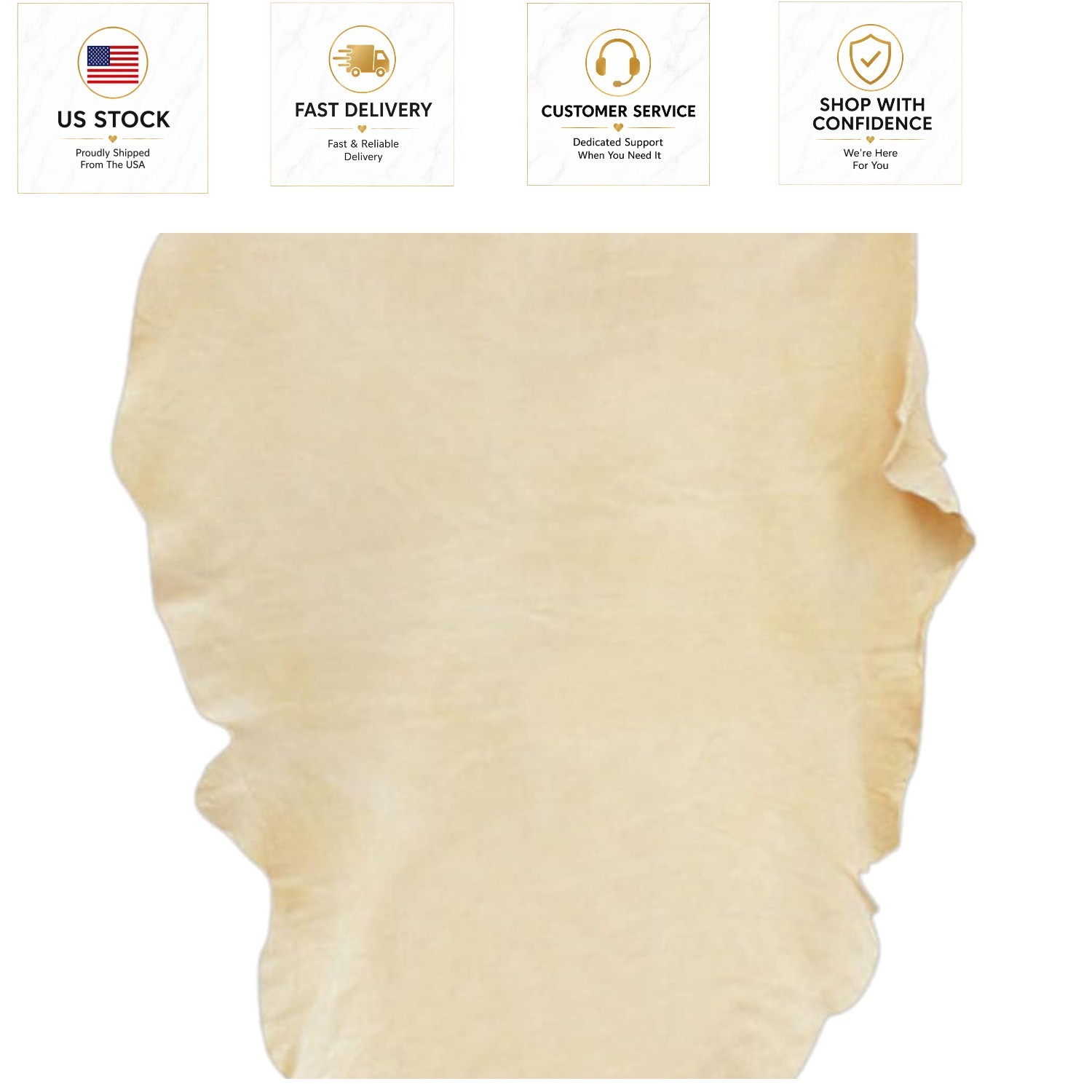 Versatile Chamois Cloth – 35” x 23.6” Drying Towel for Cars, Windows & More