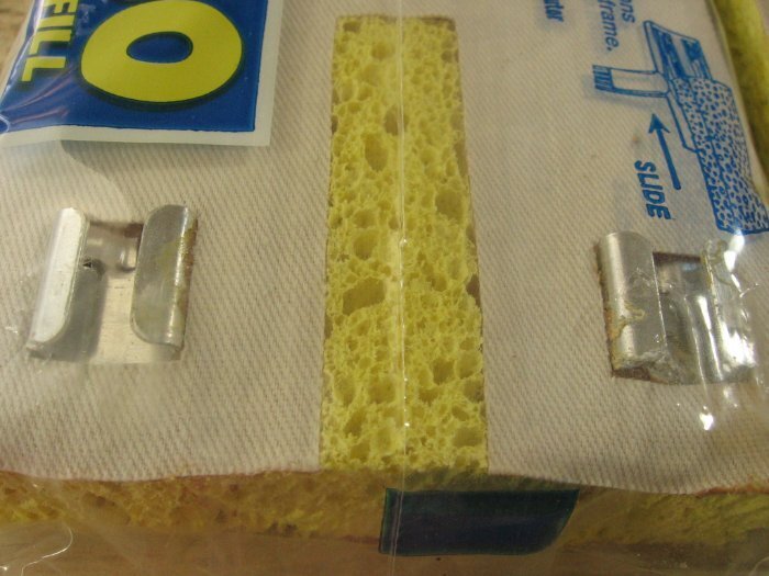 Vintage Ocedar JUMBO Sponge Mop Refill Lot NOS 8 x 3.75 in Qty 2 Rare HTF