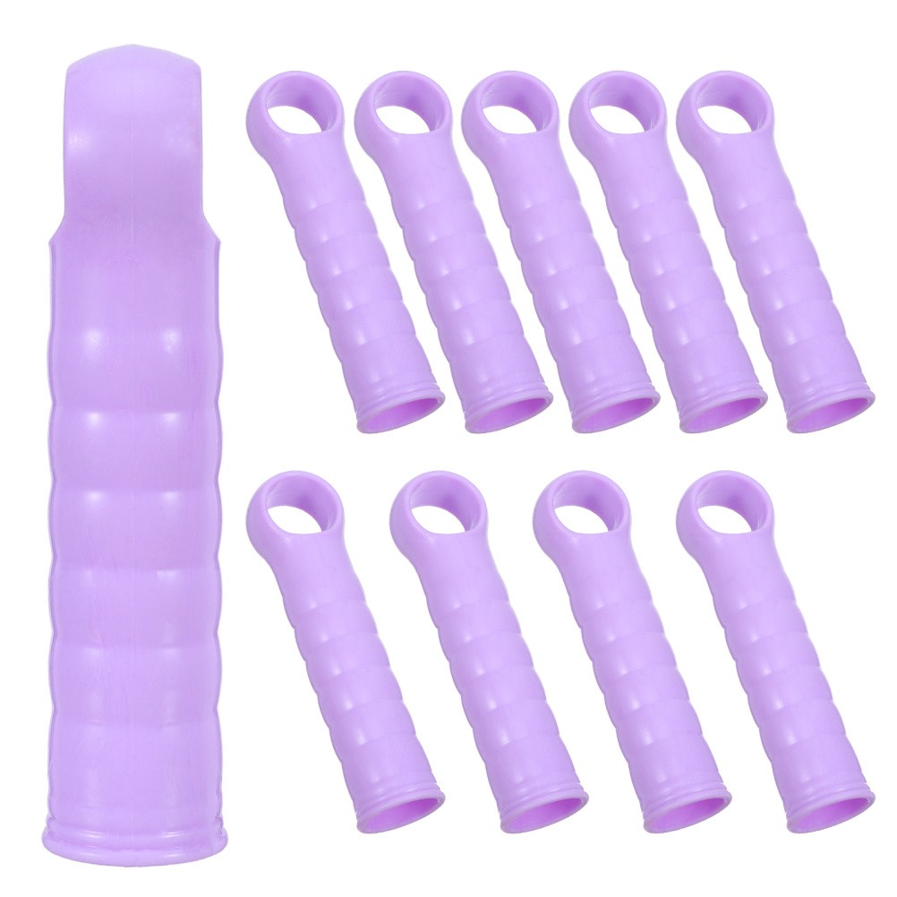 10 Pcs Mop Handle Cover Broomstick Sleeve Replacement Part Rod Grip