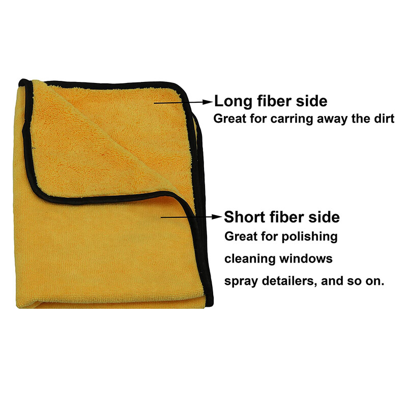 24 Pcs Car wash Microfiber Drying Towel Hemming Absorbing 16″ x 16″