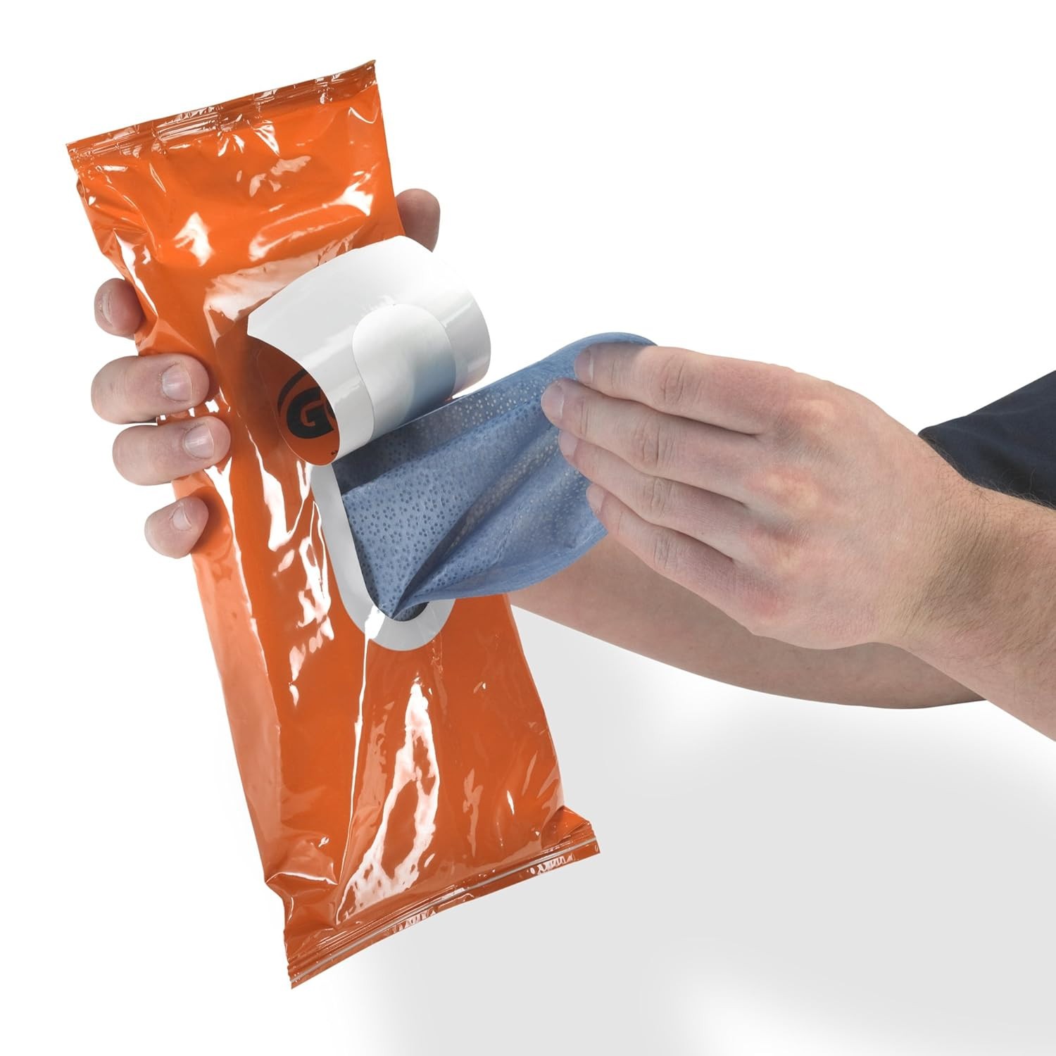 Gojo 6285-06 Wet Towels, Citrus, (Sealed Case of 6)