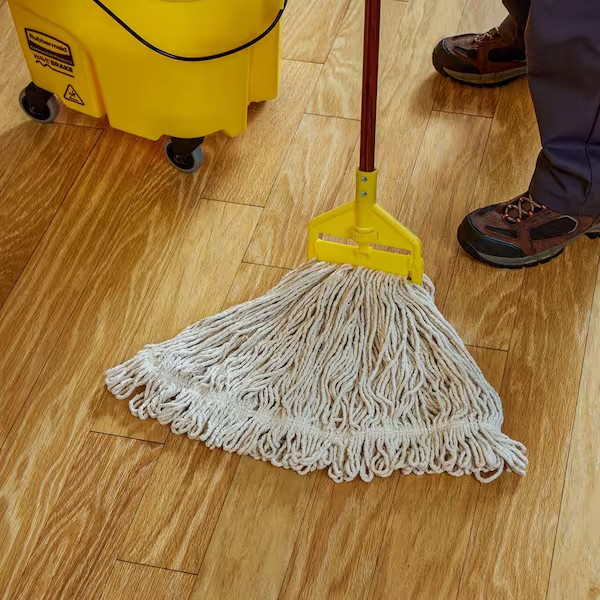 String Mop Head Handle Floor Cleaner Blended Looped-End