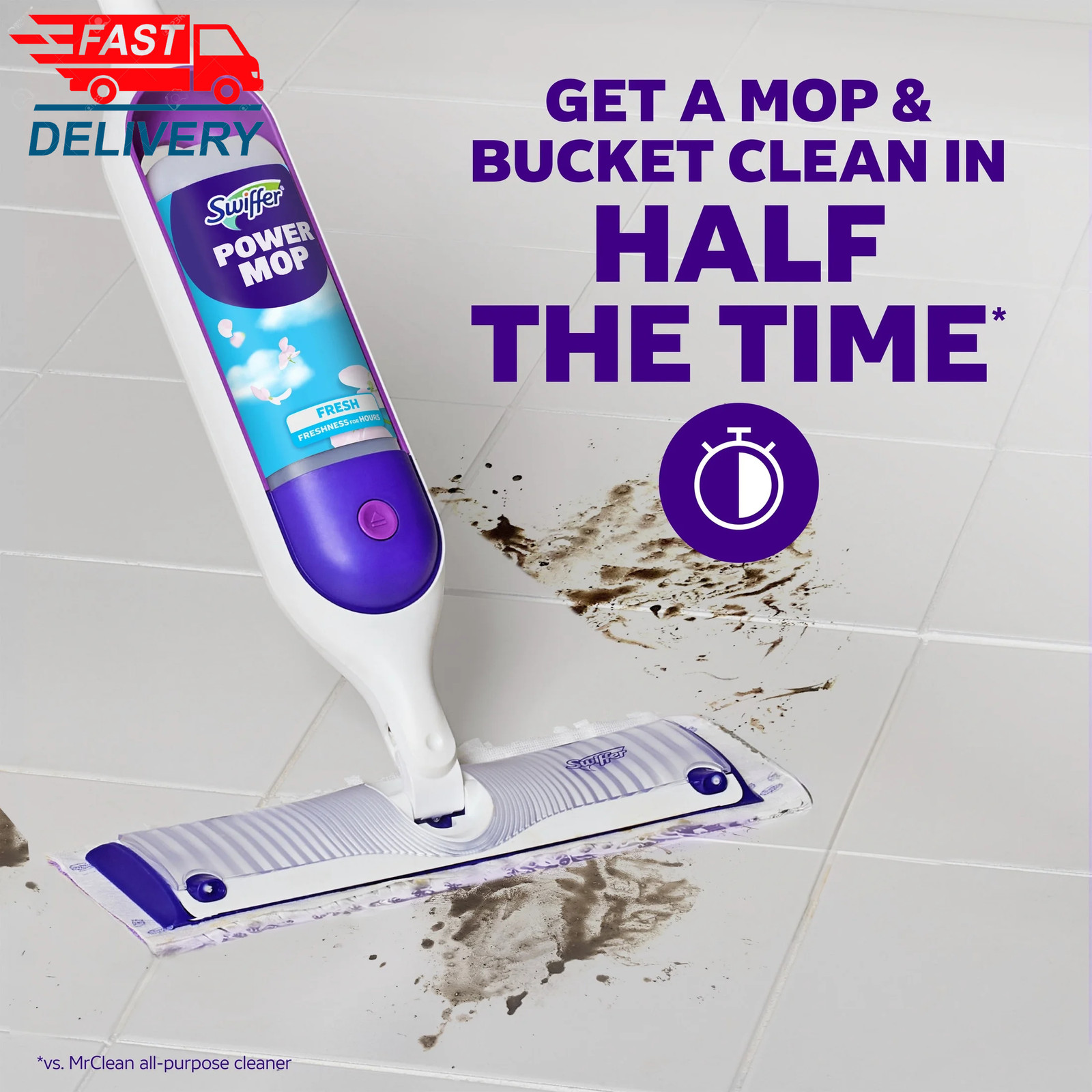 Power Mop, Floor Cleaner, Tile, Vinyl, Laminate, Wood, Floor Cleaner ✅ 👈