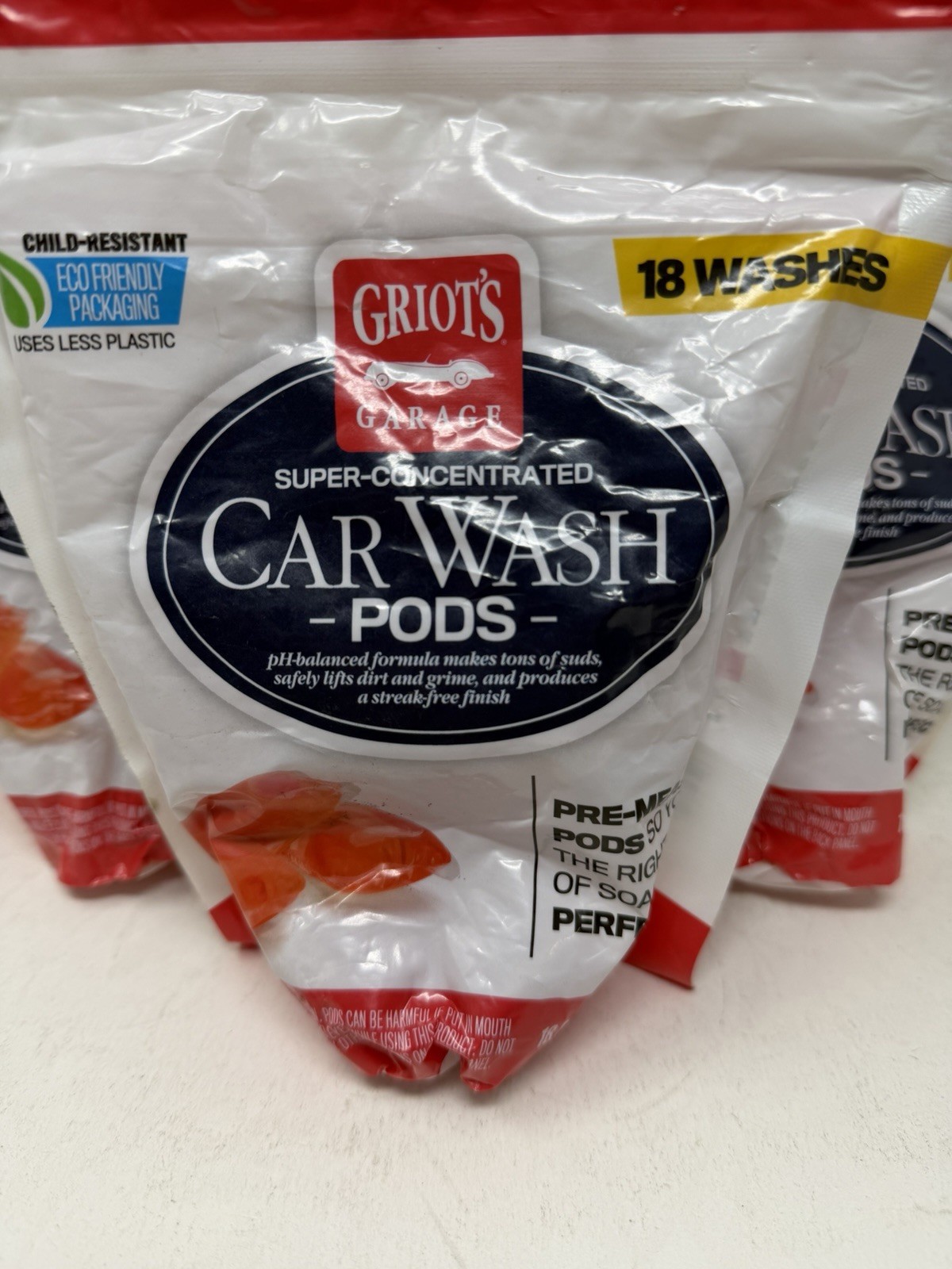 Griot’s Garage Super-Concentrated Car Soap Pods for Wash 1 Count (Pack of 54)