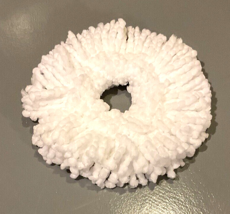 Generic Microfiber Spin Mop Replacement Head Universal 360° Spin Round Absorbent