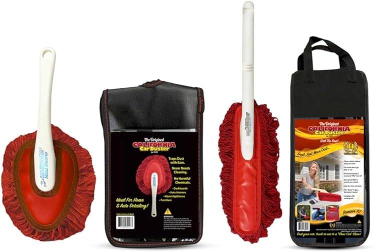 California Car Duster Plastic Handle + Mini Duster with Case