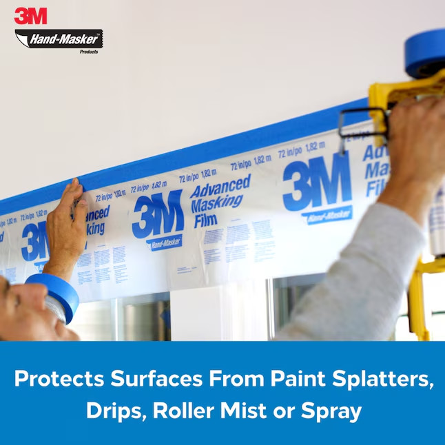48.0-in x 180.0-ft Non-adhesive Premium Masking film