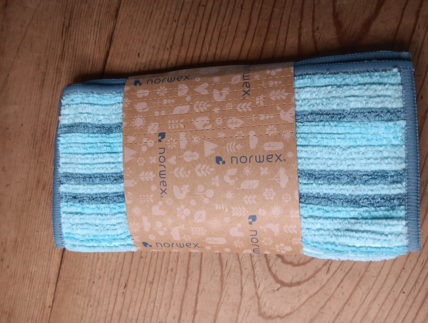 NORWEX Grab-N-Go Wristlet Travel Set Pouch 3 Pack Stripe Cloth Wipes Diaper Bag