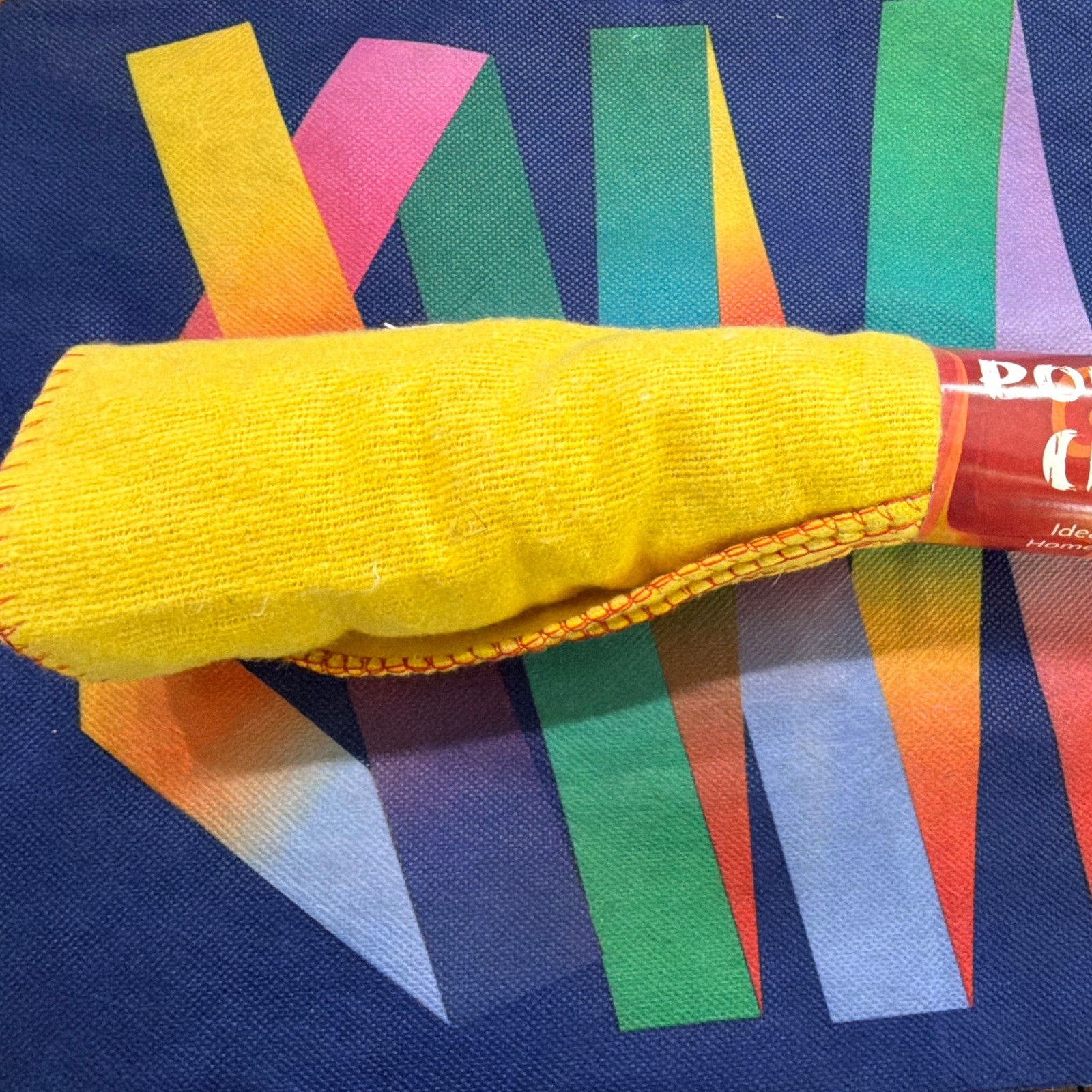 Yellow Automotive Polishing Cloth for Cleaning, Yellow Cloth, 1 Pack