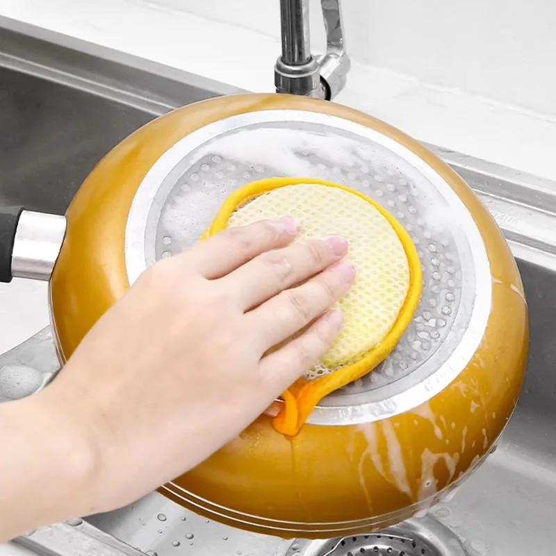 Double Side Dish Wash Sponges Dishwashing Sponge Dish Washing Brush Pan Pot Hous