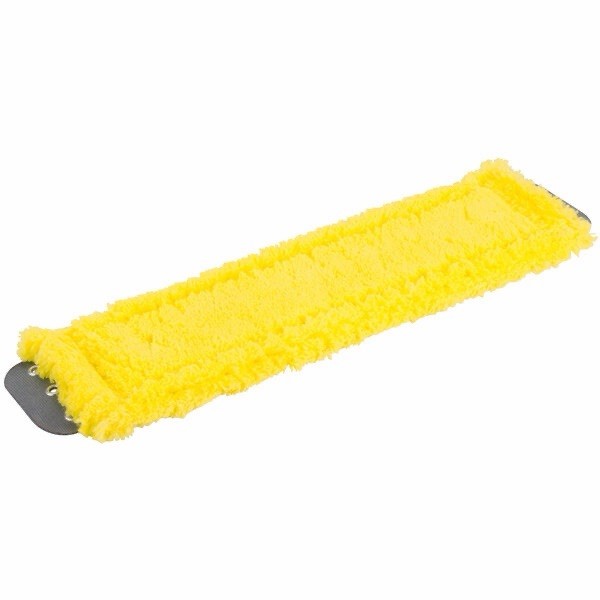 5 Pack – Unger SmartColor MM40Y MicroMop 15.0 16″ Yellow Wet / Dry Mop Pad