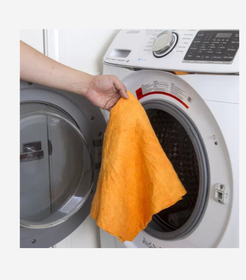 8 Pk Shammy Cloth Towel Cleaning Drying Super Absorbent Reusable Versatile Safe