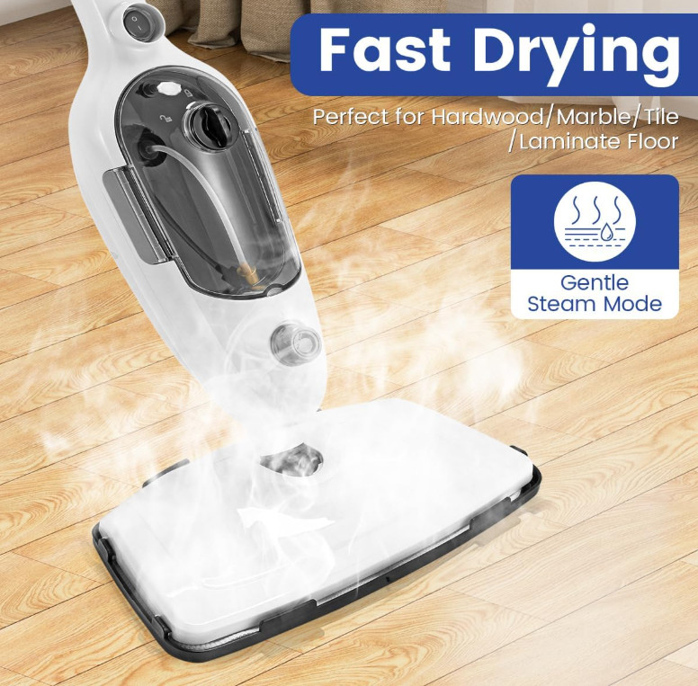 Mopa de Vapor 10 en 1 para Suelos, Alfombras y Limpieza Profunda Hogar, Nuevo
