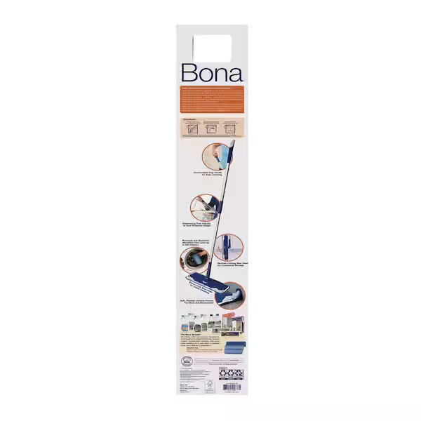 Bona Premium Microfiber Mop For Multi-Surface Floors With Telescoping Handle