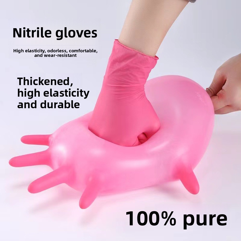 Nitrile Disposable Gloves High Elasticity Powder Free 100/1000 Pack