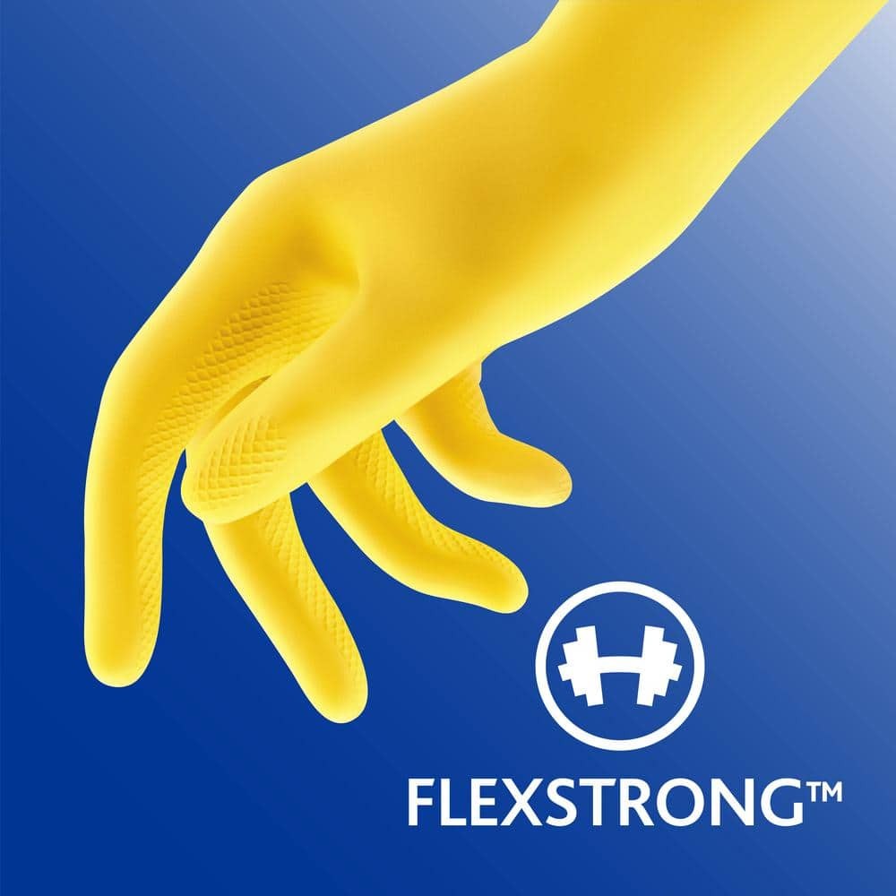 Playtex Handsaver Large Yellow Latex/Neoprene/Nitrile Gloves (6-Pairs)