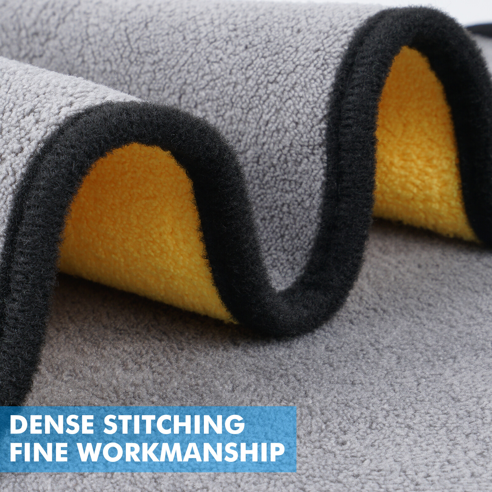 Microfiber Cleaning Cloth Towel No-Scratch Rag Car Wash Wax Polishing Detailing