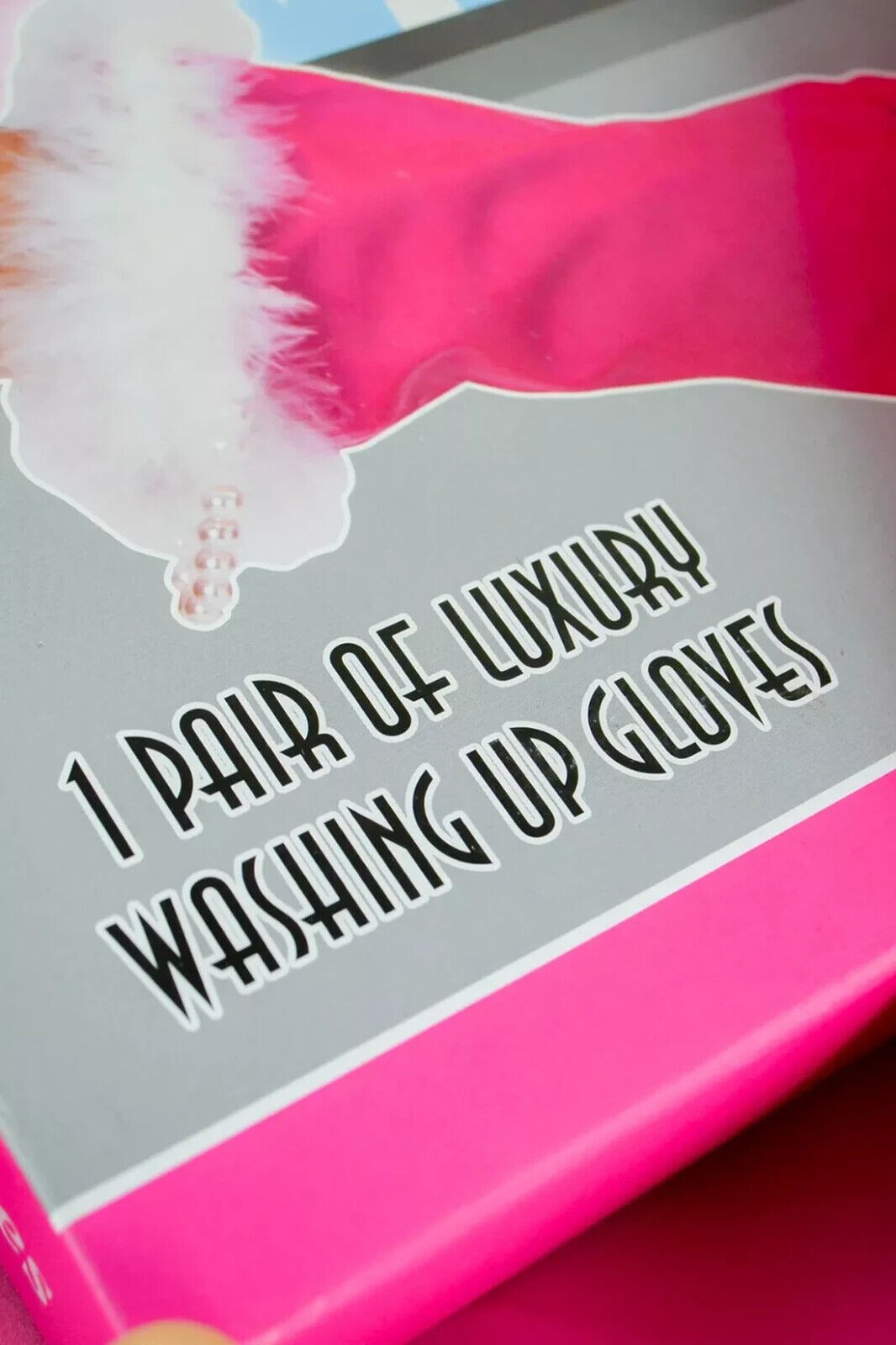 Pink & Pearly Diamond Luxury Glam Gloves – Household Washing Cleaning Kitchen