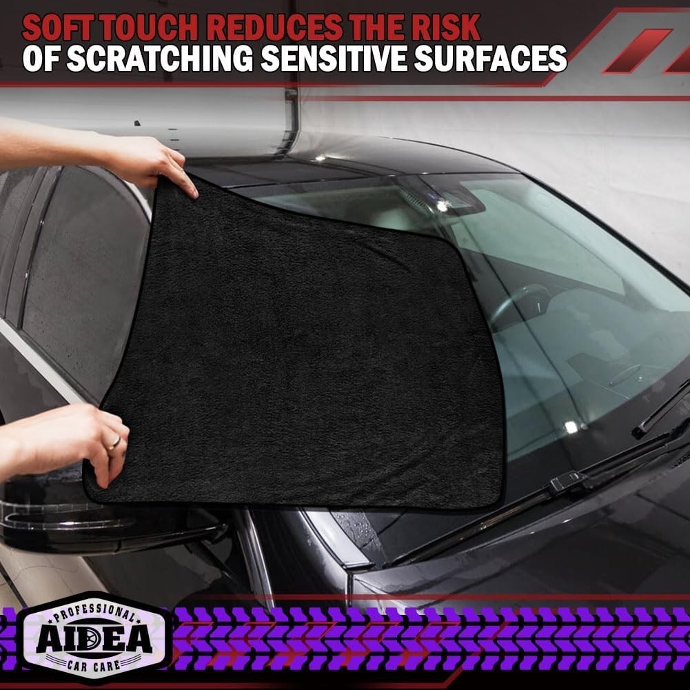 Professional-Grade Car Drying Towels 2PK – Soft, Durable, and Multi-Purpose