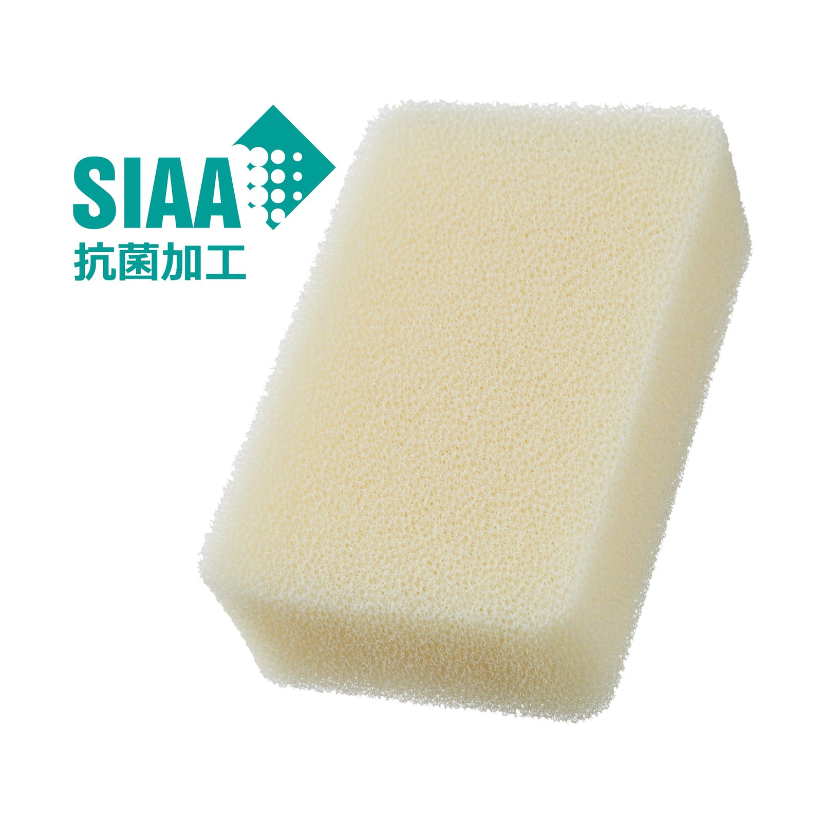 Kamenoko Sponge Do Ag+ Antibacterial Kitchen Sponge 3pcs Cream Made in Japan