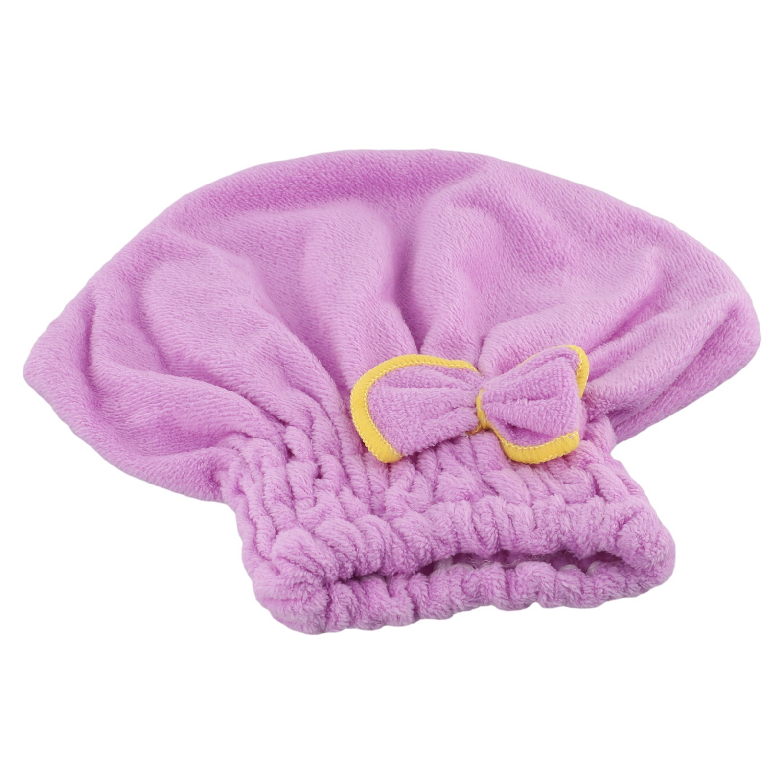 Microfiber Solid Color Hair Hat Fast Drying Head Wrap Turban 6 Color Options